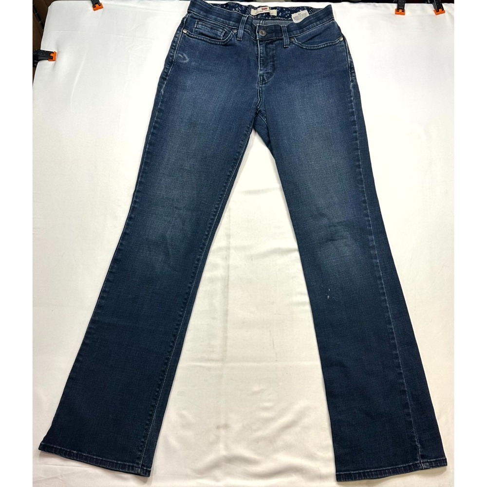 Levi's 525 Perfect Waist Bootcut Jeans Womens Size 5M Blue‎ Denim Stretch